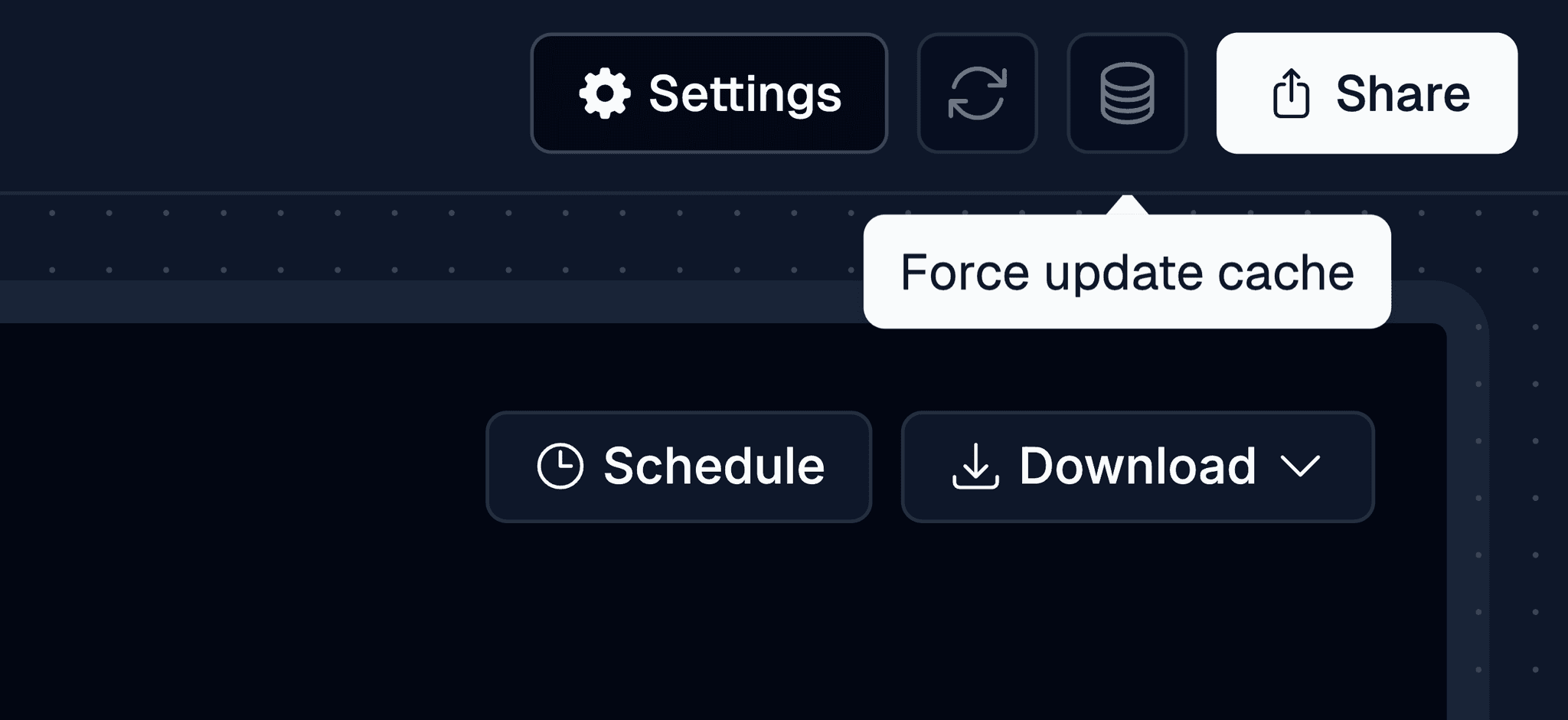 Setting up filters